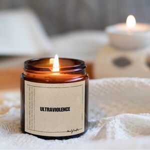 Ultraviolence Lana Del Ray Clockwork Orange Handcrafted Candle NEW